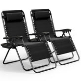 Nestl front view of two chairs showing setup and comfortable seating benefit