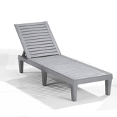Nestl patio lounge chair front view showing durable build and style