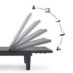 Nestl upright position used for reading offering stable back support