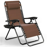 Nestl front view of chair showing full recline and comfort