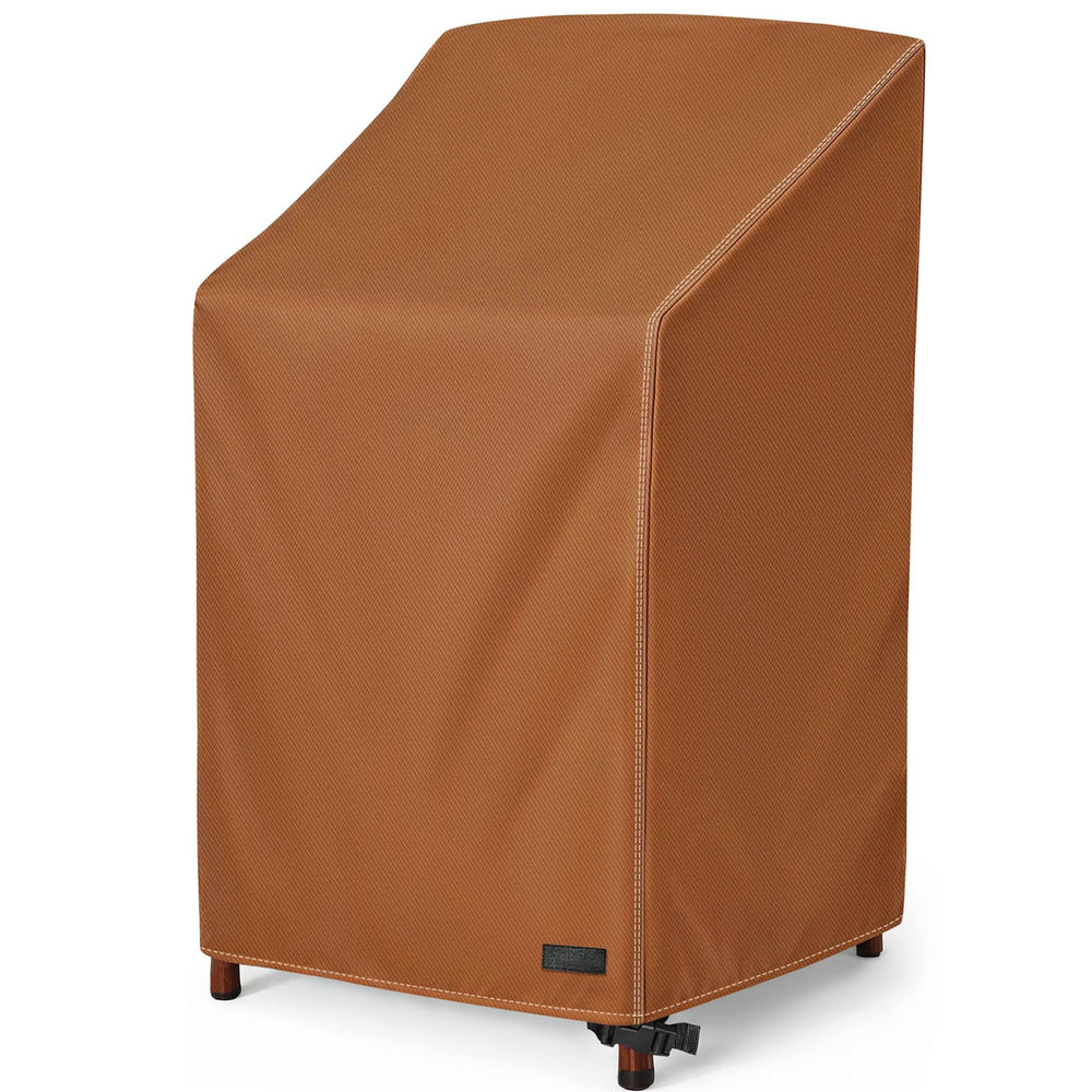 NettyPro front view showing full cover protecting stacked chairs and keeping them clean