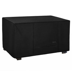 NettyPro front view of rectangular cover protecting table from weather