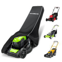 NEVERLAND front view covering push mower for weather protection