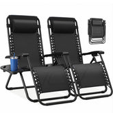 NEWBULIG front view of both chairs, showing sturdy frame and inviting seating comfort