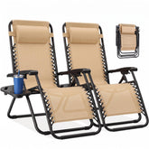 NEWBULIG front view of two chairs showing sturdy design and comfort