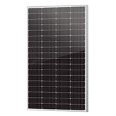 Newpowa front view of 200W panel showing compact design and reliable power