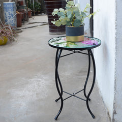 NewVees hummingbird on patio beside chair benefit instant decorative accent