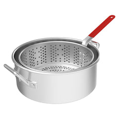 Nexgrill front view of pot and basket showing capacity and durable build
