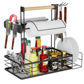 NEYCIL grill caddy front view showing organized storage and quick access