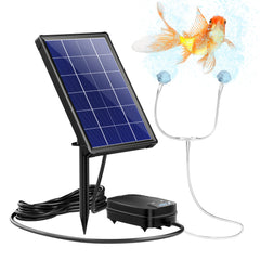 NFESOLAR aerator front view showing compact waterproof housing and controls