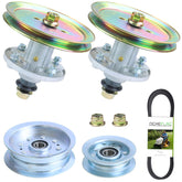 NICHEFLAG front view of full spindle assembly kit showing parts, quick replacement benefit