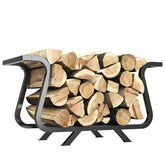 NiHome front view of cauldron-style rack showing sturdy storage benefit