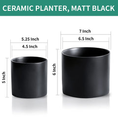 Nihow side profile cylinder pot highlighting slim silhouette and stability