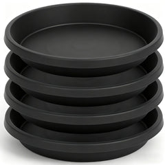 NIMYAU front view four 14 inch saucers shows neat storage and protection