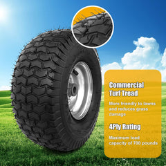 NING SHUO side profile showing 14 inch diameter and 4 inch tire width for fit confirmation