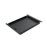 Ninja half griddle front view showing fit and finish, improves versatility