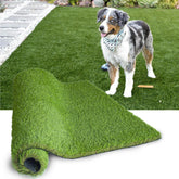 NINXANG front view of turf mat showing full 7x15 layout and curb appeal
