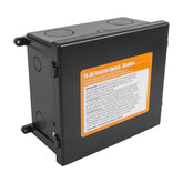 Nirakoka front panel view showing compact design and easy mounting benefit