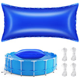 Niuyhe front view of 4x8 ft pool pillow showing durable design and protection