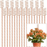 NizHome front packaging showing 18 copper electroculture stakes and benefits