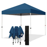 Northroad front view of lake blue canopy showing shaded area benefit