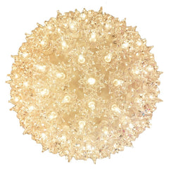 Novelty Lights front view of 10in starlight sphere showing full glow benefit