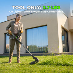 NovorikX side profile with rotating handle demonstrating comfortable ergonomic grip