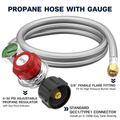 NQN brass orifice connector detail illustrating tight metal threads for leak prevention