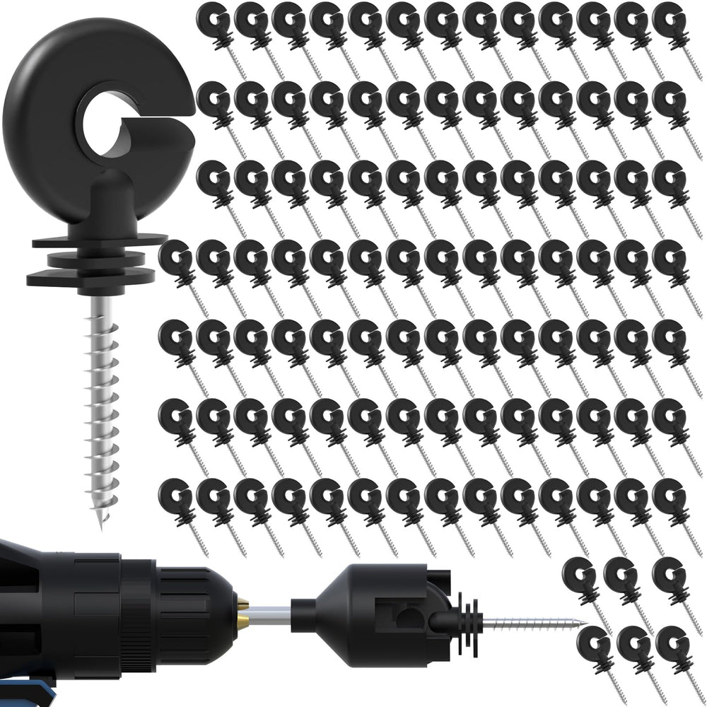 NQN front pack showing 100 insulators and a socket tool for fast installs