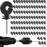 NQN front pack showing 100 insulators and a socket tool for fast installs