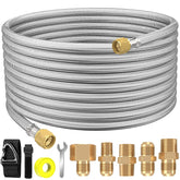 NQN front packaging showing hose kit and adapters for quick install benefit
