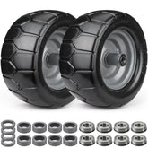 NUBAUTO front view of wheel assembly showing ready-to-install durability