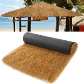 Nuenen front packaging showing rolled yellow thatch with size label and benefit of easy use