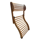 NUIBY front view of backrest showing ergonomic support for better posture