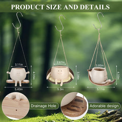 Nuogo side profile of swing seat shape highlighting roomy planting cavity