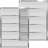 NUOMIC front view of 8-frame queen excluder showing fit and durability benefit