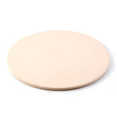 Nuwave front view of pizza stone showing full surface and crisp crust benefit