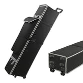 NVAAV front view of canopy bag showing full-length zipper and flap benefit: organized transport