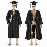 OceanCamel front view of gown and cap showing polished graduation look