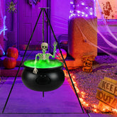 OCTERIC front view of assembled cauldron showing ready-to-display benefit