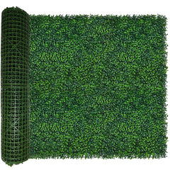 ODTORY panel front view showing dense gradient green leaves and immediate privacy benefit