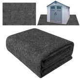 Ogrmar gray mat front view showing full unfolded coverage and neat edges