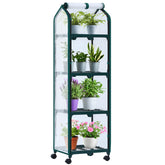 Ohuhu front view showing compact greenhouse and organization benefit