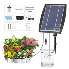 OHYEAHSPIN controller front view showing compact solar irrigation unit and easy setup benefit
