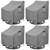 okcool front view of four grey covers showing fit and protection