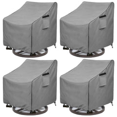 okcool front view of four grey covers showing fit and protection