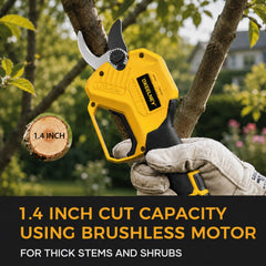 Okeelney motor housing detail demonstrating brushless motor durability and power