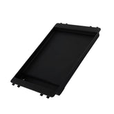 Oklagarden griddle front view showing durable fit and even heating benefit