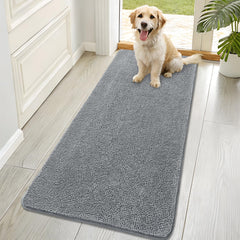 OLANLY front view door mat trapping mud and protecting floors