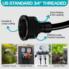 OnBrand brass nozzle close-up showing durable threads and precise spray